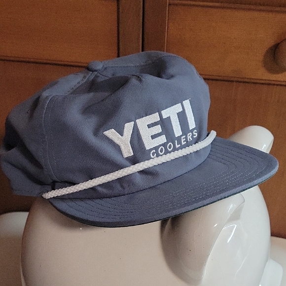 Yeti | Accessories | Yeti Coolers Gray Cap With White Rope | Poshmark